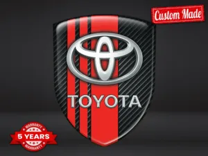 Toyota Decalcomania Auto Max Chic Prestazioni Durevoli